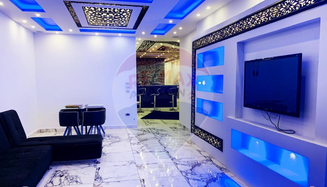 شقة فخمة فيوالبحر Luxury Panorama Sea View Alexandria Exteriör bild