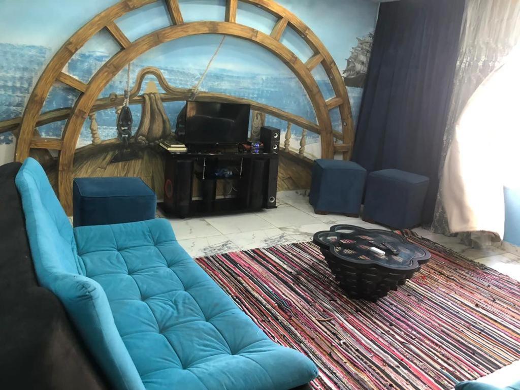 شقة فخمة فيوالبحر Luxury Panorama Sea View Alexandria Exteriör bild