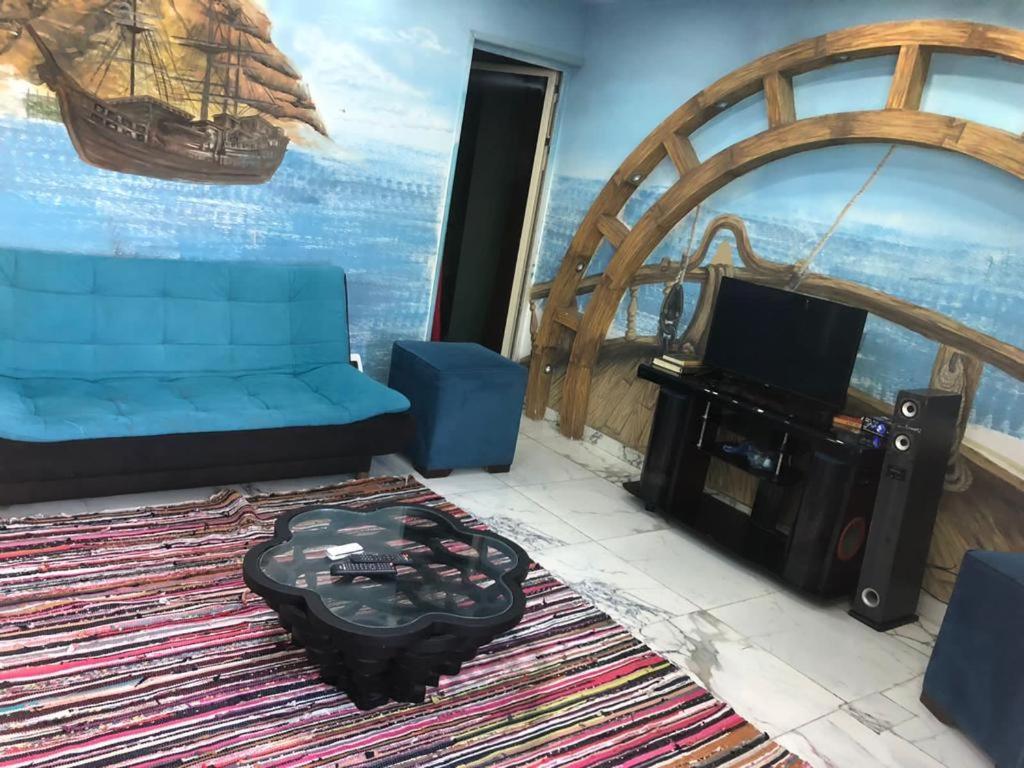 شقة فخمة فيوالبحر Luxury Panorama Sea View Alexandria Exteriör bild